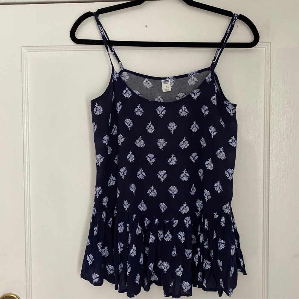 Old Navy Tall Peplum Tank